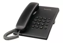 Teléfono Fijo Panasonic Kx-ts500 Negro - Para Mesa O Pared