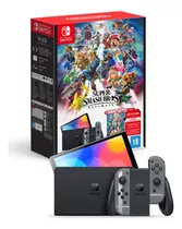 Console Nintendo Switch Oled Edição Super Smash Bros