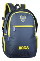 Mochila Boca Juniors Con Red Original Importada Oficial