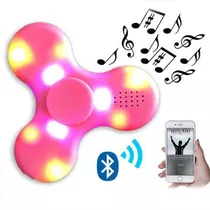 Spinner Led Bluetooth Con Bocina Jugete  10  Pzs