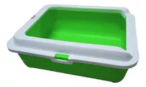 Litera Bandeja Sanitaria Baño Para Gatos Cancat Medium Verde