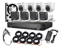 Kit Cctv Profesional Hikvision 8ch Hd 720p Dd 1tb