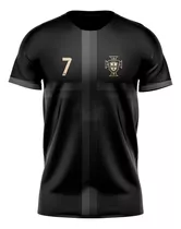 Camiseta Negra Concept Portugal Cr7