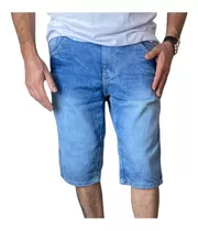 Kit 4 Bermudas Masculina Sarja Jeans Lindas C/ Nota Fiscal 