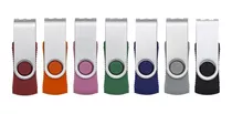 Promoção 100 Pen Drives 4 Gb Giratórios Personalizados 015