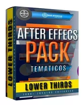 Pack After Effects - 1000+ Lower Thirds, Zocalos Fhd Multite