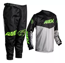 Conjunto Amx Classic Motocross Infantil - (consultar Talle )