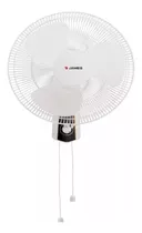 Ventilador De Pared James Vwj 16c Blanco Con 3 Aspas, 16  De Diámetro 220 v