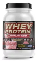 Whey Protein 1,750 Gr Alfa-lactoalbúmina F&nt Sabor Fresas Con Crema