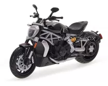 Ducati X Diavel S 2021 Maisto 1:12 Preto
