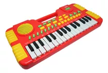 Teclado Piano Musical Infantil Gravador 31 Teclas Importway Cor Vermelho