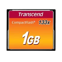 Transcend Tarjeta Ts1gcf133 1 Gb 133x Compactflash