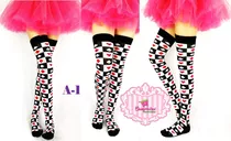 Calceta Media Extra Larga Over Knee Lolita Sexy Japones Pink