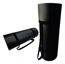 Rdj Tatame Esteira Para Yoga Exercícios Físicos Preto 1,80m X 53cm X 10mm 