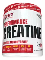 Suplemento En Polvo San Nutrition  Perfomance Creatine Creatina Monohidratada En Pote De 300g