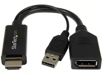 Cable Startech.com Hd2dp Con Entrada Hdmi Salida Displayport