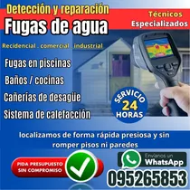 Detectamos Perdidas De Agua Y Humedades Detección Sanitario