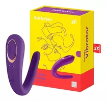 Vibrador Partner Satisfyer Sexshop Vibrador Clitoral Anal Color Púrpura