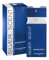 Silver Scent Midnight Eau De Toilette 100ml Jacques Bogart Paris França Edt Perfume Importado Masculino Novo Original Lacrado Na Caixa