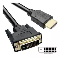 Cable Dvi-d 24+1 Macho / Hdmi Macho Dual Link 1,80 Mts