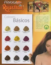 Henna Plus Rajasthan 80 Gr Sin Amoniaco Ni Peróxidos