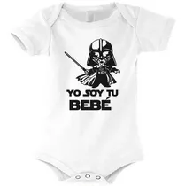 Pañalero Star Wars Yo Soy Tu Bebé Stormtrooper Imperio