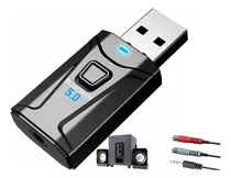 Receptor Y Transmisor Audio Usb Bluetooth 5.0 Tv Pc Carro