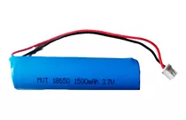 Bateria 18650 Mvt 3.7v 1500mah Con Cable