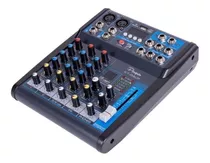 Consola Mixer 4 Canales Kt-04up De Mezcla 220v Parquer 168