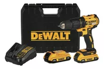 Taladro Percutor Atornillador Dewalt Brushless 13mm 20v Color Amarillo Frecuencia 50