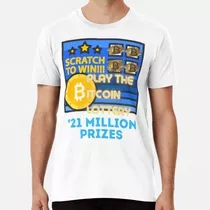 Remera Lotería Bitcoin, Btc, Criptomoneda, Cripto Algodon Pr