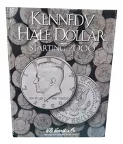 Album Coleccionador Harris Monedas Medio Dolar Usa 2000 En A