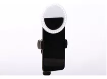 Selfie Ring Light Xion Aro De Luz Led Con Clip Tres Niveles Color Blanco