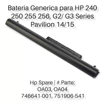 Bateria Generica Nueva Para Hp 240 G2 Oa03 0a04 (746641-001)