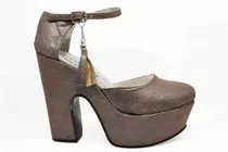 Zapatos Sandalias Plataformas Mujer Dama Taco Palo