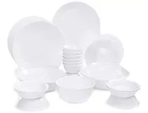 Set De Vajilla Corelle 30-wfw, Blanco, 30 Unidades