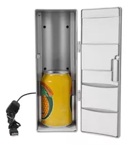 Refrigerador Compacto Mini Usb Para Latas De Bebidas Y Cerve