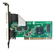 Placa Captura Dual Tn502 16mb Pci Card Pcs Antigos 