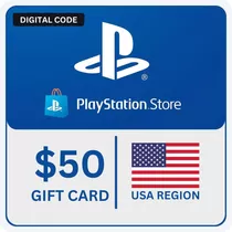 Tarjeta Psn Gift Card 50 Usd Region Usa | Ps3 | Ps4 | Ps5