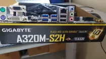 Placa Mãe Gigabyte Ga-a320m-s2h Ddr4 Am4 Hdmi - Sucata