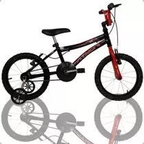 Bike Athor Infantil Aro 16 Tipo Bmx Com Rodinha Masculina