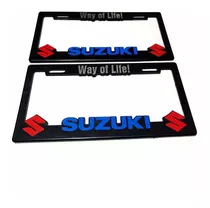 Par (2) Portaplacas Suzuki Swift Vitara S-cross Ciaz Ignis