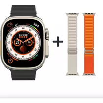 Reloj Inteligente Amoled Hello 3+ Plus De 4 Gb Y 2 Pulseras, Color De La Carcasa: Plateado, Color De La Correa: Negro, Bisel, Color Plateado