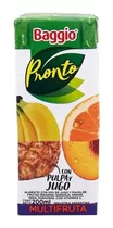 Jugo Baggio Multifruta 200 Cc Pack 18 Unidades