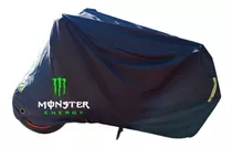 Carpa Funda Para Moto Monster Exterior Impermeable Filtro Uv