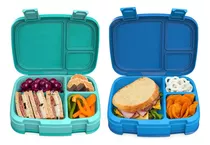 Bentgo Lonchera Hermetica Niños Antiderrames 2pzas Lunch Box Color Azul