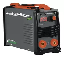 Soldadora Inverter Electrodo 200 Amp 7200/220 Gladiator Color Plomo