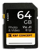 Tarjeta De Memoria Sdxc 64gb | K&f Concept | 90mb/s V30 A1