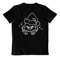 Polera Algodon Estampada Dtf Como El Grinch Robo La Navidad