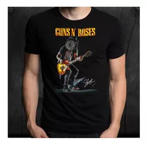 Remera Bandas Rock Guns N Roses Slash Sign
